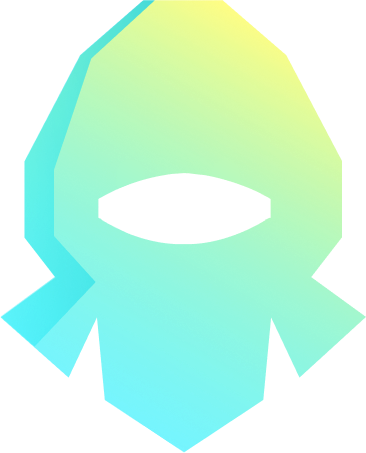 Animated ninja character